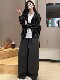 2025 Autumn New High-End Casual Lazy Style Loose Slimming Versatile Striped V-Neck Cardigan Knit Jacket