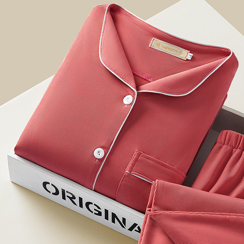 Modal confinement clothing spring and autumn pure cotton postpartum pajamas for pregnant women breastfeeding autumn and winter maternity September 8 summer thin section