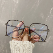 Ultra-Light Anti-blue myopia glasses female Korean version of the tide with radiation-proof anti-fatigue computer eye protection frame men