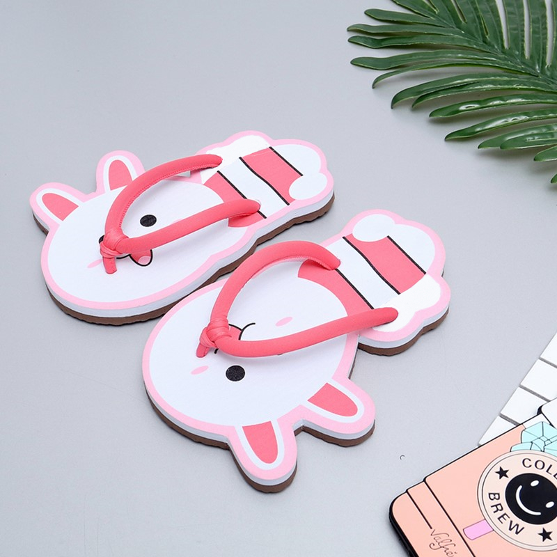 Người dân xã hội Peggy dành cho người lớn dép clip kéo phim hoạt hình flip-flops lợn Pei Qi trái cây Pei Qi rung tùy chỉnh nữ kéo