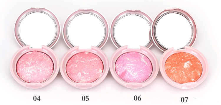 Authentic Stie Roiled Blush Rouge Sửa chữa Khoáng chất Sấy khô Phấn mịn Không Trang điểm Nhiều màu Blush Blush B613 phấn má gogo tales