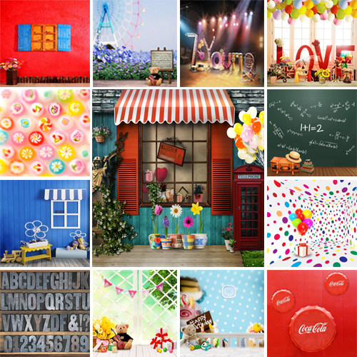 New children's photography background photo studio theme writing real photo background paper wedding yarn photography background hot sale full