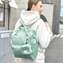 Rakuten backpack female 2021 new small fresh large capacity waterproof school bag runaway backpack