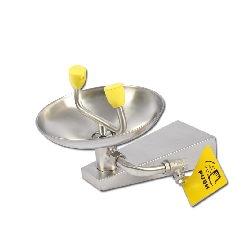 304 stainless steel wall eyewashing machine eyewasher laboratory eyewasher