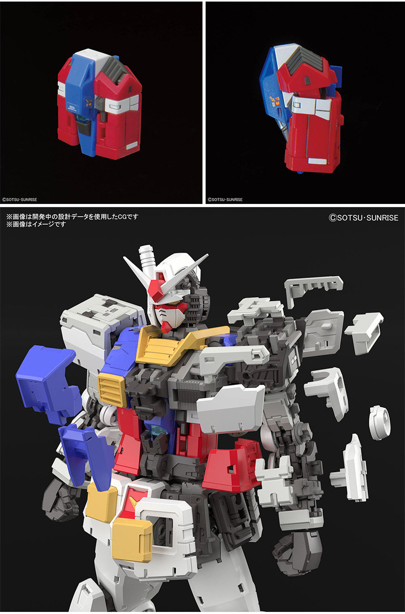 Игрушки из сериалов Gundam 万代钢弹拼装模型 rg 40 1/144 rx-78-2 元祖高达ver 2.0生日礼物 Bandai