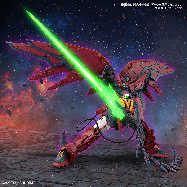 Игрушки из сериалов Gundam 万代敢达拼装模型 rg 38 1/144 艾比安高达 癌变 魔鬼次代w 现货 Bandai