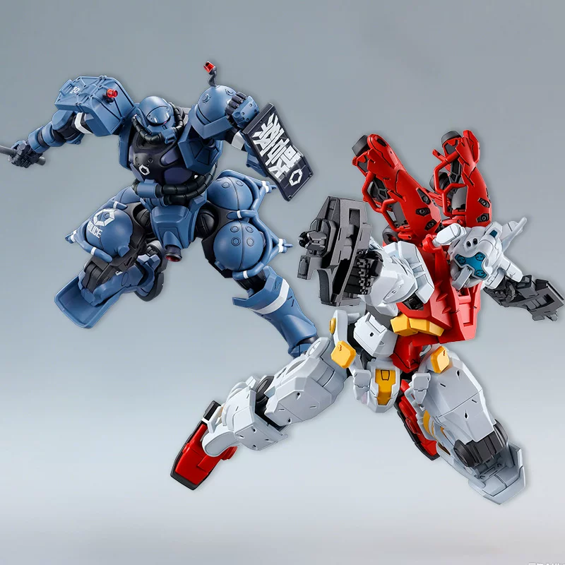 Собранная модель Bandai HG GQ G Quarks Red Gundam Fred White Porcelain Equipment White Gundam