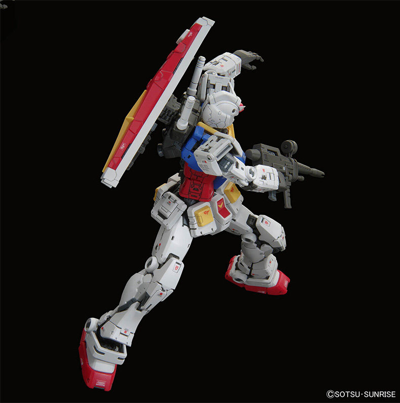 Игрушки из сериалов Gundam 万代钢弹拼装模型 rg 40 1/144 rx-78-2 元祖高达ver 2.0生日礼物 Bandai