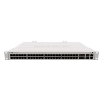 MikroTik CRS354-48P-4S 2Q RM 10 Gigabit 48-port POE Intelligent Managed Switch
