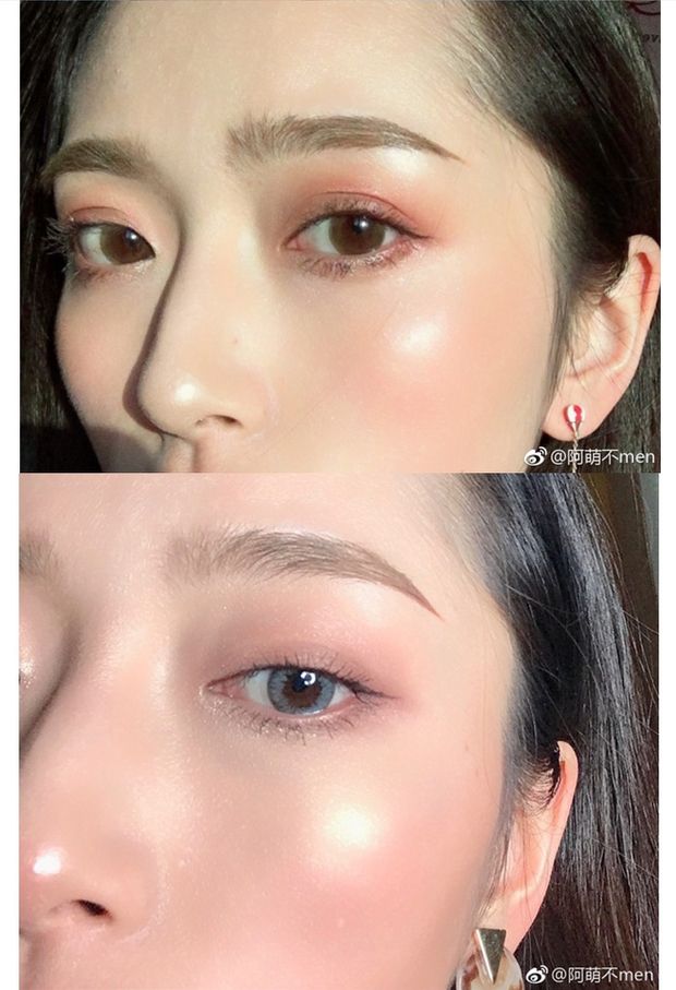 [Với cùng một đoạn] nướng bột có độ bóng cao sửa chữa bóng bột ngọc trai sáng bóng ba chiều bột năng lực cao sửa chữa tấm highlight trang điểm