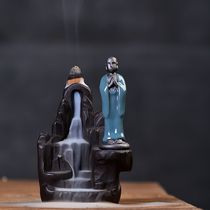 Chinese household indoor incense creative reverse flow incense decoration Zen aromatherapy stove Lucky town house tea ceremony accessories