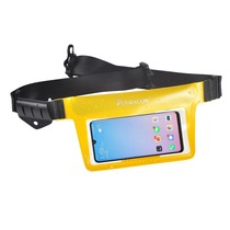 Podragon mobile phone waterproof bag fish-shaped back hidden zipper swimming snorkeling rafting traceability mini portable touch screen