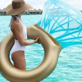 Большой надувной бриллиантовый плавательный круг из ПВХ, детское вспомогательное обручальное кольцо для плавания