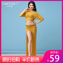 Belly dance Gong suit 2020 new set sexy mesh dress set female beginner suit performance costume