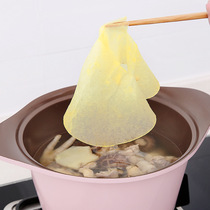 Japanese cooking soup with food-grade oil-absorbing paper fat-reducing period stew soup to greasy kitchen household food to foam