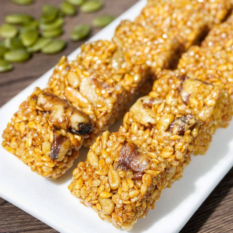 [0 Additives] Sugar-Free Flaxseed and Walnut Crisps, Mixed Nuts, Meal Replacement Snacks, Pastries, Specially for People with Diabetes