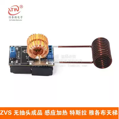 Mini version ZVS without Tap finished induction heating Tesla Jacob ladder drive