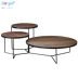 Bàn rèn sắt Mỹ Bắc Âu giản dị retro gỗ mặt bàn cà phê thiết kế nội thất sáng tạo LOFT bàn cà phê gỗ óc chó - Nội thất văn phòng Nội thất văn phòng