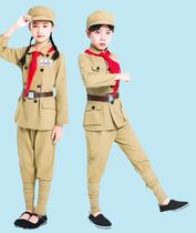 Changjin Lake Childrens Volunteer Army Costumes of the same style 49-style 50-style costumes during the period of resisting US aggression and aiding the Korean Peoples Liberation Army