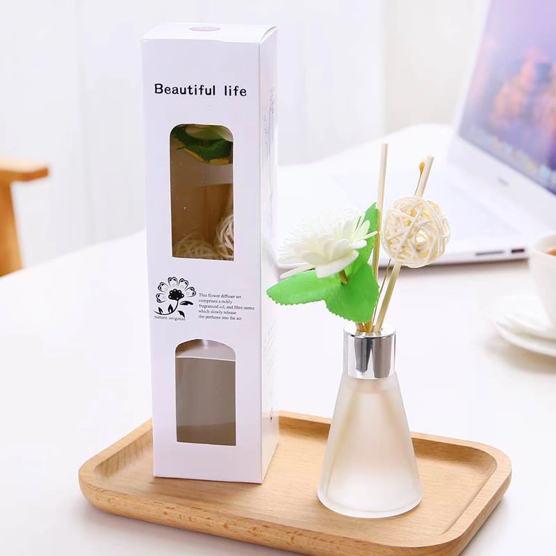 Hương thơm hoa khô nhà trong nhà khử mùi hương liệu pháp chai mây phòng không cháy tinh dầu trang trí khách sạn nhà vệ sinh phòng ngủ - Sản phẩm hương liệu