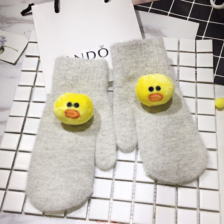 Gants pour homme en lapin - Ref 2781635 Image 12