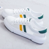 Летняя белая обувь, универсальные дышащие кроссовки для школьников, туфли, сезон 2021, в корейском стиле, для средней школы