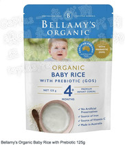 (Australia Direct Mail)Bellamys Bellamy 4 rice Flour 125g New packaging for babies over 4 months