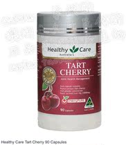 (Australia Direct Mail)Healthy Care Tart Cherry 90 Capsules for Joint Protection