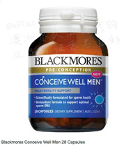 (Australia Direct Mail) Blackmores Conceive Well Men 28 Pregnancy Tablets
