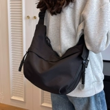 Сумка через плечо, вместительная и большая сумка на одно плечо, ткань оксфорд, городской стиль