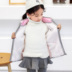Quần áo trẻ em cô gái lông cừu vest cô gái vest vest mùa đông dày trẻ em vest vest vai mùa thu và mùa đông quần áo trẻ em đẹp Áo ghi lê