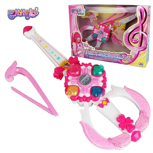 巴拉拉小魔仙 Тайна звука игрушки, красивая снежная скрипка, маленькая голубая красавица магическая палка Beibei Piano, La La