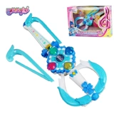 巴拉拉小魔仙 Тайна звука игрушки, красивая снежная скрипка, маленькая голубая красавица магическая палка Beibei Piano, La La