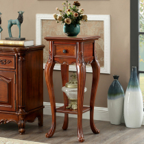 American Solid Wood Flower Room Living Room with High-grade Green Love Frame