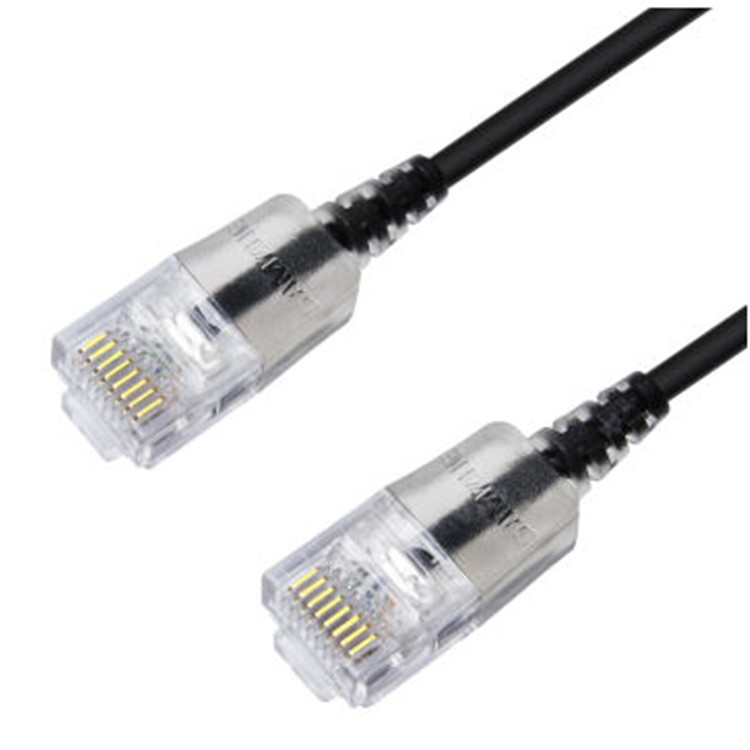 Mountain Zee SZH-6030 Ultra six type fine diameter CAT6A high pure oxygen-free copper network jumper 3 m black