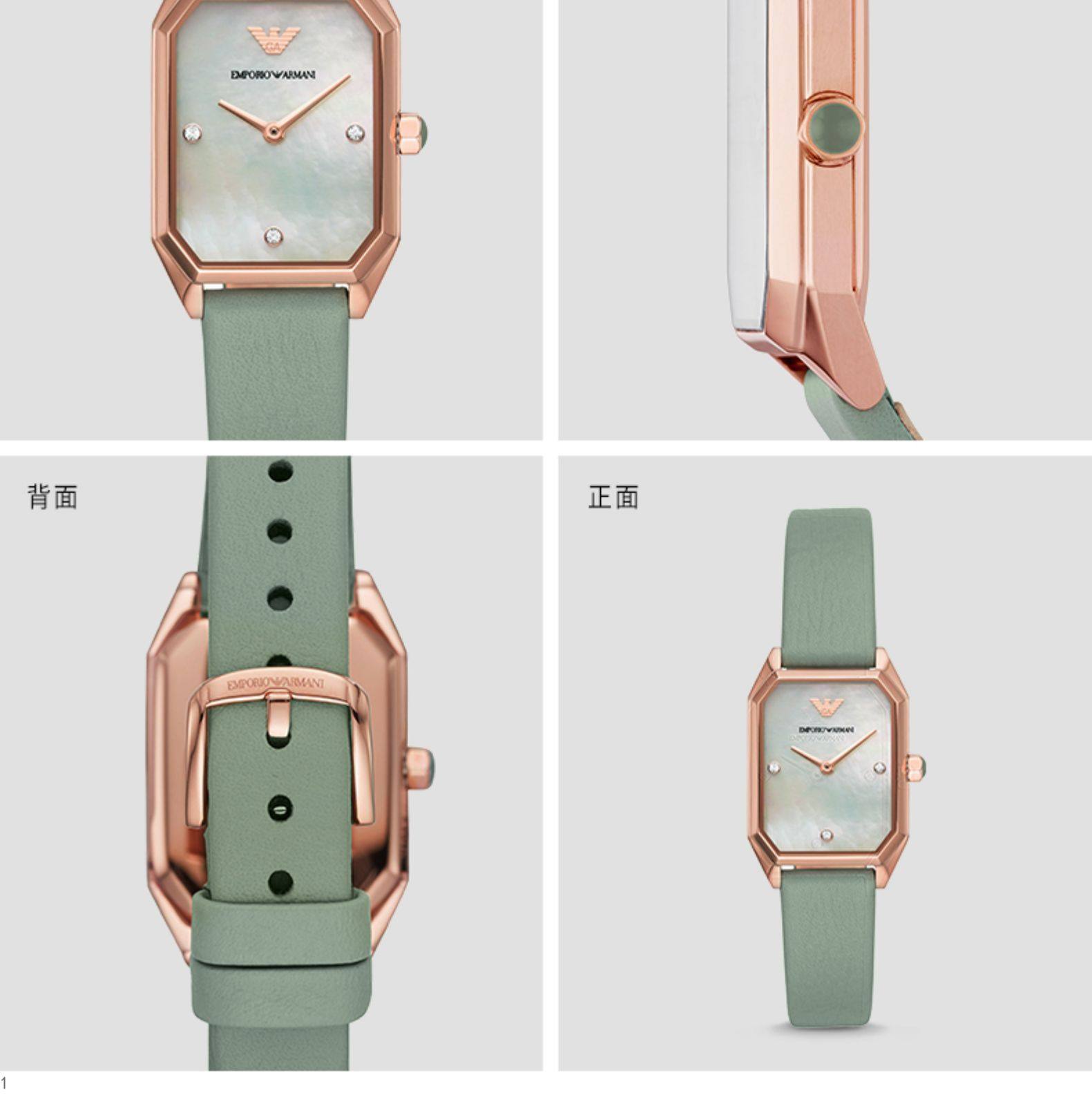 Emporio Armani 安普里奥·阿玛尼 女式石英小方表 AR11302 多重优惠折后￥797.99包邮 多色可选