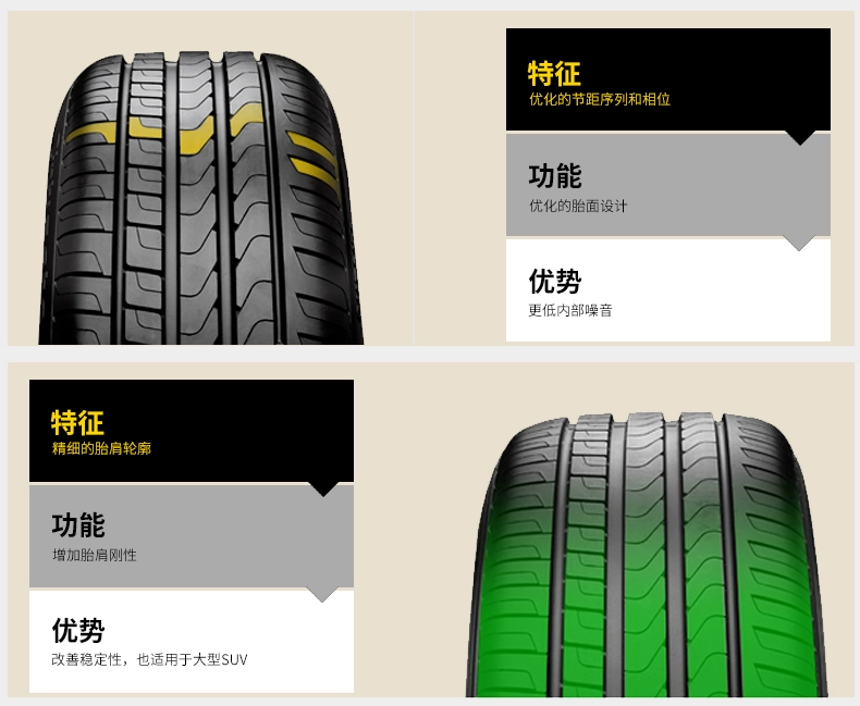 Pirelli nhập khẩu lốp chống nổ 255 / 45R20 SCORPION VERDE 101W phù hợp với Mercedes-Benz GLC - Lốp xe