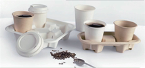 Environmental sugar cane cup cup takeaway packaged coffee cup cup cup can degrade 2 cup cup cup cup cup cup
