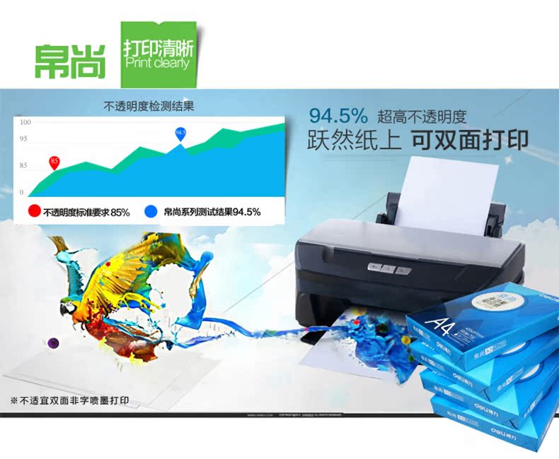Gỗ mỹ vẫn còn a4 giấy in sao chép giấy vẽ văn phòng giấy 70g hai mặt in hộp giấy trắng 8 túi sỉ