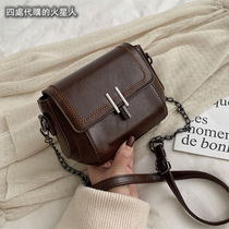 French ZAMP selection retro 100 lap bag women 2021 new Korean version briefs single shoulder inclined satchel chain bag
