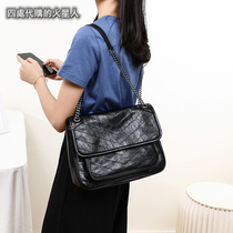 France ZAMP Special cabinet Brand Postbag 2021 new Wandering Shoulder Large Capacity Genuine Leather Chain Bag