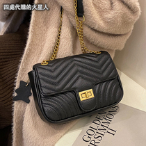 France ZAMP Brands 2021 New Packs Women Skew Satchel 100 Hitch Fashion Genuine Leather Foreign Gas Single Shoulder Chain Bag