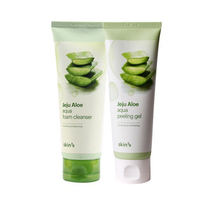 Korean original SKIN79 Aloe Vera Facial Cleanser Aloe Vera gel Exfoliating gel Exfoliates hydrates and moisturizes