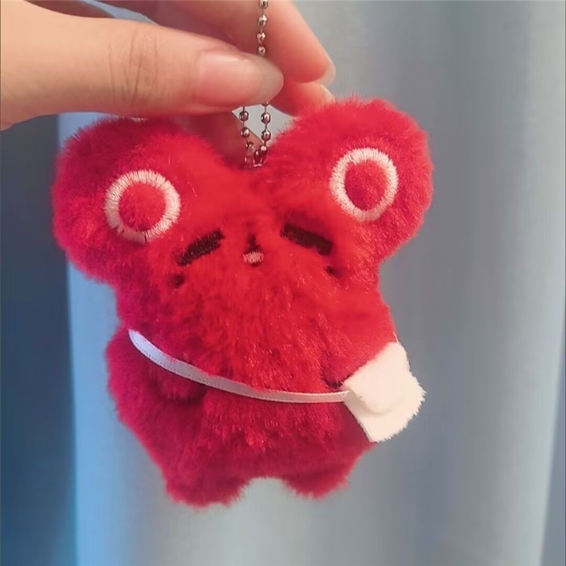 Plush Keychain of the Main Character from the Ghost Story Series, Anonymous Mouse Character from Gu Yi, Featuring the Owner of the Car, Mao Zhi