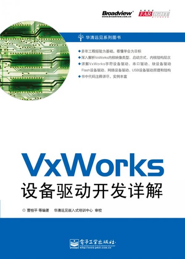 Giải thích chi tiết về phát triển trình điều khiển thiết bị VxWorks spot direct hair chính hãng, Cao Guiping, Electronic Industry Press 9787121128288 - Thiết bị sân khấu