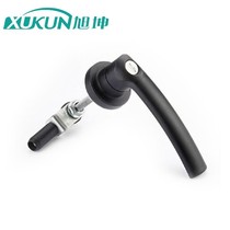 Hot sale thick door panel with rotary handle lock Arc tongue lock Plastic handle lock Cabinet equipment door handle