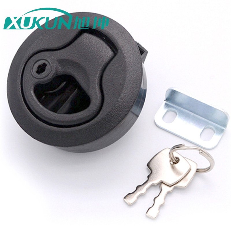 Nylon plastic round lock with Southco Sosko M1-61 41-1 8 press round floor buckle lock