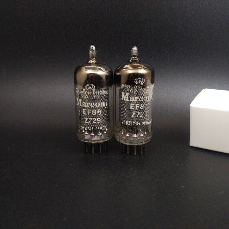 Long screen brand new British large shield Marco Njavi EF86 EF806S 6267 plus seat generation 6SJ7 vacuum tube