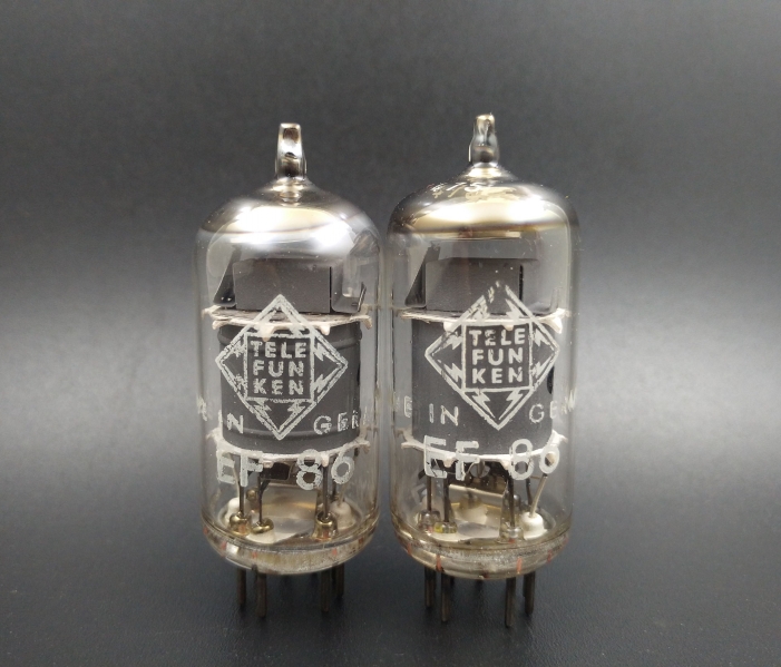 Brand new German derod wind EF800 EF800 EF86 EF86 6J8 6J8 electronic tube grey screen double fattening ring 6J8P 6sj7-Taobao