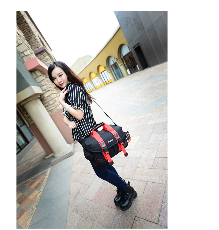 Canon SLR túi máy ảnh 70d 80D 77d700d 750d 6d 6d2 5d4 5d3 túi máy ảnh vai - Phụ kiện máy ảnh kỹ thuật số túi đeo chéo máy ảnh